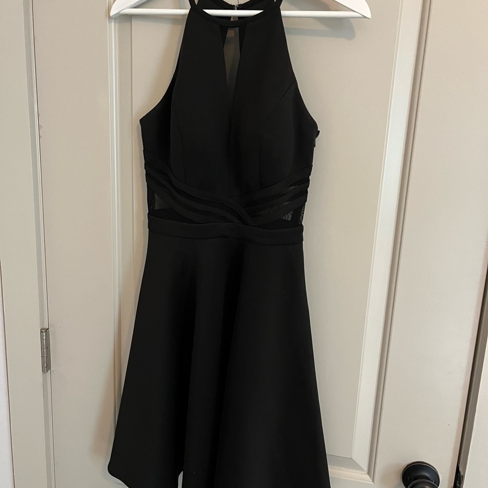 Black evening dress in perfect condition